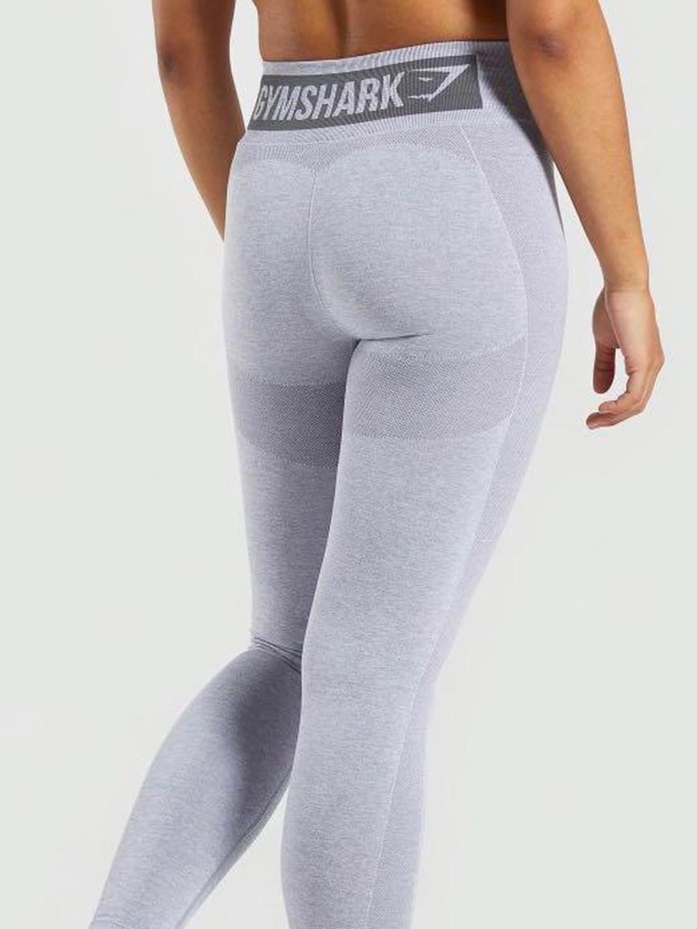 Gymshark Women's Flex High Waisted Leggings Blue/Grey Small